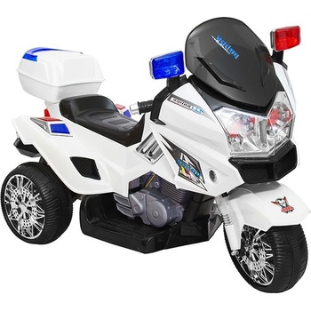 Lean elektrická policajná motorka Police GO 911 biela