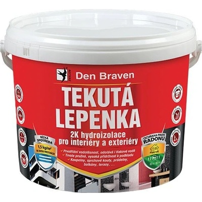 Den braven Den Braven, Tekutá lepenka Hydroizolácia 2K 14kg