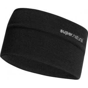 super. natural Лента за глава Super. natural Wanderlust Headband - Jet Black - размер One Size (204-6249-0311)
