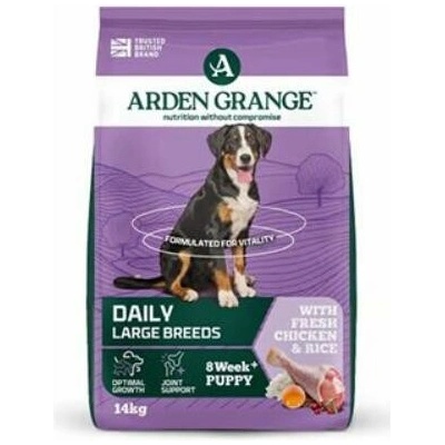 Arden Grange Puppy & Junior Large with Chic & Rice 14 kg