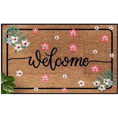 Chilai Home Изтривалка за входна врата Chilai Home 877CHL1179, 40х60 см, PVC, Кафяв (877CHL1179)