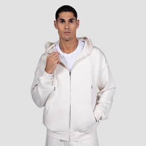 GymBeam Суичър с цип Relay Pearl L