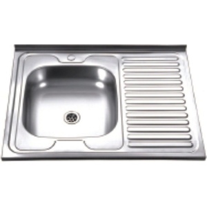 Inter Ceramic МИВКА АЛПАКА БОРДОВА С ДЕК. ПОКР. 8660А ДЯСНА (8660А) Мивка за вграждане