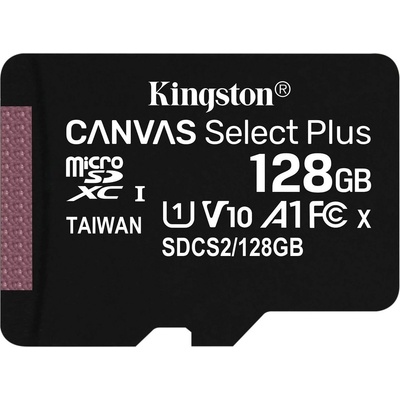 Kingston Canvas Select Plus microSDXC 128 GB SDCS2/128GBSP – Zboží Živě