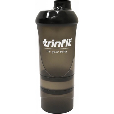 TRINFIT Shaker Black Smoke 600 + 350 ml