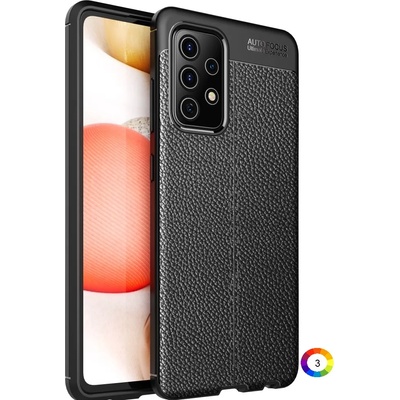 Samsung Galaxy A52S / A52 5G / A52 4G Удароустойчив Litchi Skin Калъф и Протектор