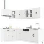 vidaXL Комплект кухненски шкафове от 11 части Kalmar, инженерно дърво (3314881)