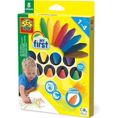 SES Creative pastelky voskovky 8 ks