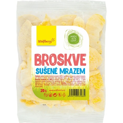 Wolfberry Broskve lyofilizované 20 g