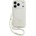 GUESS IML Flowers Allover Strap MagSafe Заден Калъф за iPhone 17 Pro Бял Guess | Byal | ЖЕНИ | UNI