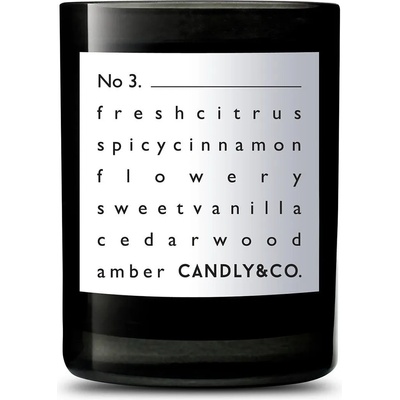 Candly Ароматна соева свещ No. 3 Citrus & Cinnamon (No3BL)