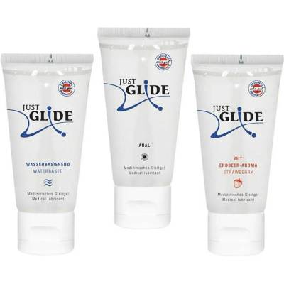 Сет, лубриканти на водна основа - Just Glide 3x50ml (ORION03176)