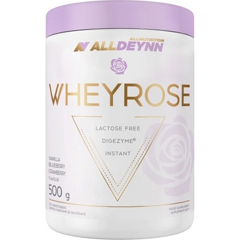 ALLNUTRITION AllDeynn | WheyRose - Lactose Free Protein with DigeZyme [500 грама] Vanilla Blueberry Cranberry