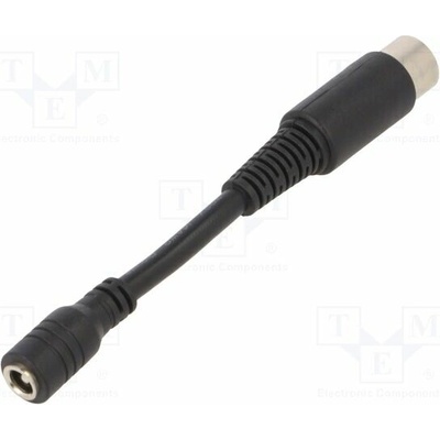 MEAN WELL DC PLUG-P1J-R1B Adaptér; Výv: DIN 5pin; Vidlice: přímá; Vst: 5,5/2,1