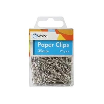 @Work Кламери 32мм 75бр