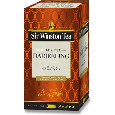 Sir Winston Tea Darjeeling černý čaj 20 x 1,75 g