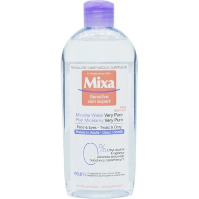 Mixa Micellar Water Very Pure 400 ml