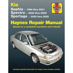 Kia Sephia (1994-2001) Spectra (2000-2009) Sportage (2005-2020) | Haynes Publishing (ISBN: 9781620923887)