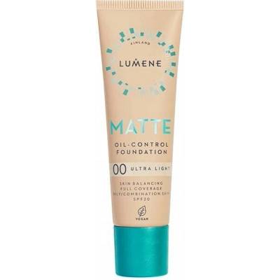 Lumene Matný SPF20 Podkladová Báze zmatňující 00 Ultra Light 30 ml