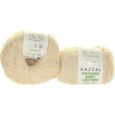 Gazzal Organic Baby Cotton 436 krémová
