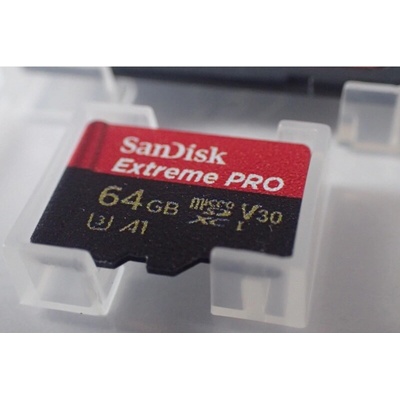 SanDisk Extreme PRO micro SDXC 64 GB + SD adaptér SSDSQXCG-064G-GN6MA