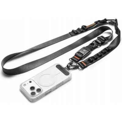 Snúrka na krk a puzdro telefónu na krk, rameno, zápästie, Spigen Tag Strap DA30M