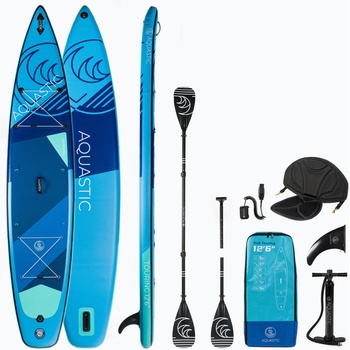 HAJDU Sup aquastic Туристическа дъска 12'6" синя aqs-sup005