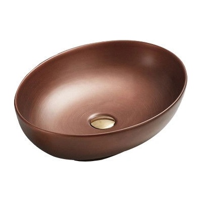 Mexen Iko умивалник за плот 52 x 39 см, меден - 22245251 (22245251)