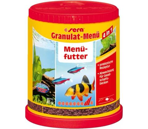 Sera Granulate Menu 150 ml