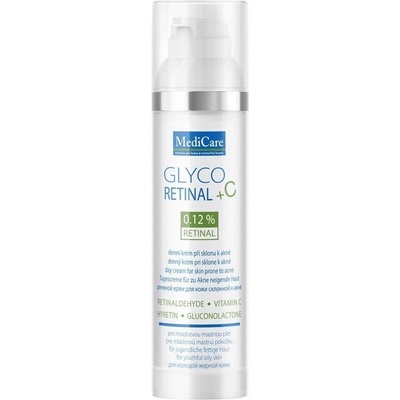 SynCare GlycoRETINAL +C krém na mastnú a zmiešanú pleť mladých UV filter 75 ml