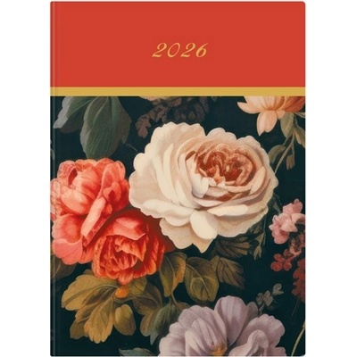 Kalendart Календар Joy 2026 J022 B6 Ежедневен планер Rokoko 26T022J-307 (26T022J-307)