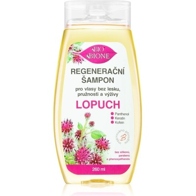 BC Bione Cosmetics Lopuch regenerační šampon 260 ml