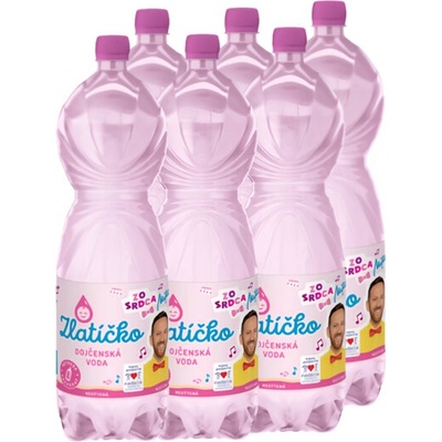 Zlaticko dojčenská voda nesýtená 6 x 2 l
