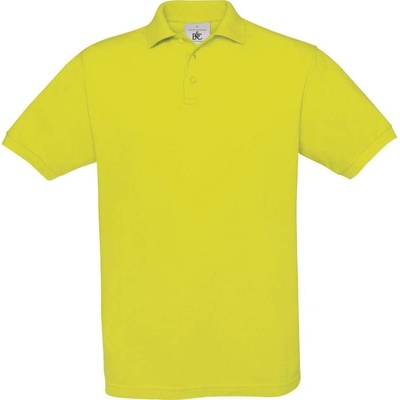 B&C Safran Piqué polo tričko zelené pixel lime