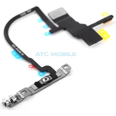 iPhone Xs, Xs Max flex kabel s tlačítky ON/OFF s držákem, originální