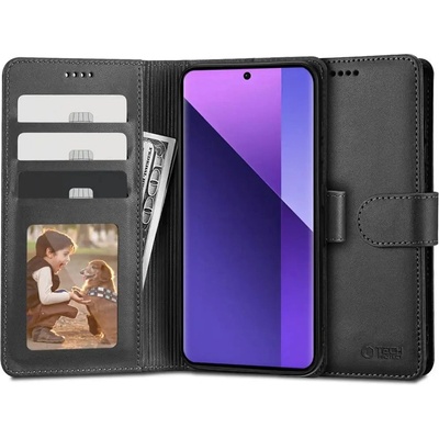 Tech-Protect Калъф с отделение за карти Tech-Protect Wallet за Xiaomi Redmi Note 13 Pro+ 5G, черен (5906302300440)
