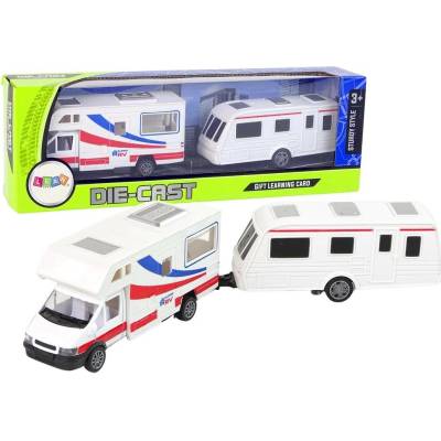 Lean Toys Kovové komponenty Sada karavan + karavan