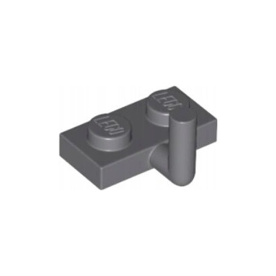 LEGO® 6261355, platnička s háčikom 1x2, tmavosivomodrá