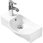 Mexen Hugo 45x24 cm right white (21254500 R)