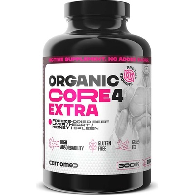 CarnoMed ORGANIC CORE4 EXTRA 300 kapslí