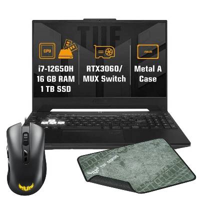 ASUS TUF Dash F15 FX517ZM-HN157W Off Black kovový