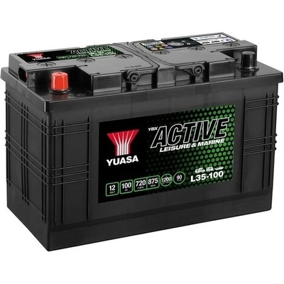 YUASA 100Ah 720A left+ L35-100