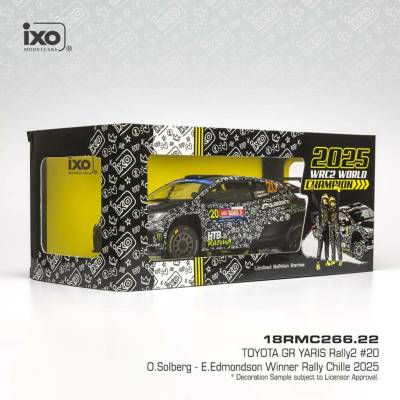 Toyota GR Yaris Rally1 Rally Chile 2025 20 Solberg EdmondsonIXO 1:18