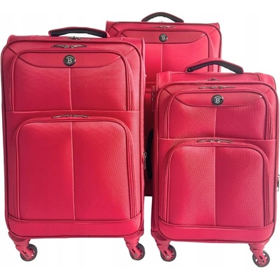BERTOO Bolzano červený set 3v1 100l, 66l, 38l