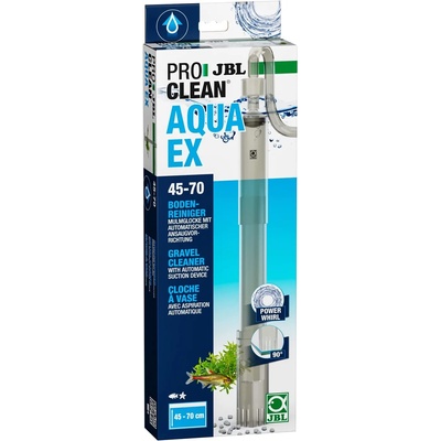 JBL Aqua EX Floor Cleaner - Сифон с автоматично засмукващо устройство за почистване на аквариуми, 45-70 см