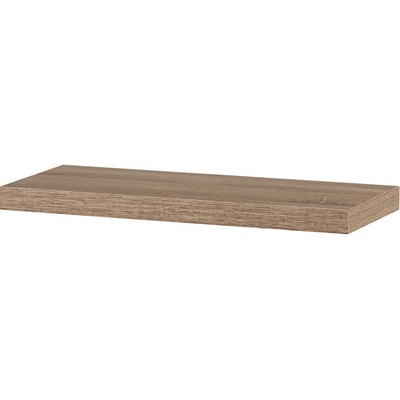 Autronic Polička nástěnná 60 cm, MDF, 3D dekor dub sonoma P-001 SON1 – Zboží Dáma