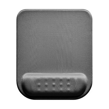 Powerton ERGO DARK EDITION Podložka pod myš a zápěstí z paměťově pěny, šedá (WPEPE2-A)