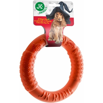 JK ANIMALS Magic Ring Frisbee oranžový 17 cm