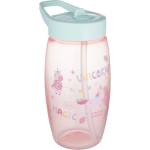 Canpol babies Чаша със сгъваема сламка Canpol - Unicorn, 400 ml (56/618_pin)