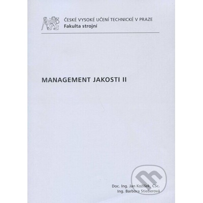 Management jakosti II - Jan Kožíšek